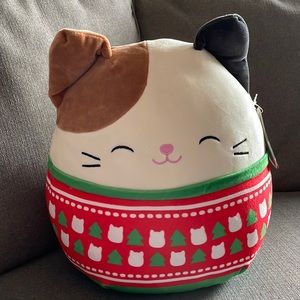 Squishmallows Cam Holiday Cat Date: 2021